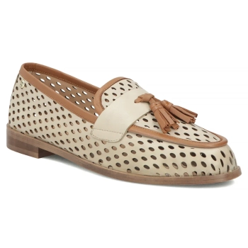 Leather loafers Maciejka HJ760-14/00-1 beige