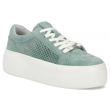Leather sneakers Filippo DP7520/26 GE green