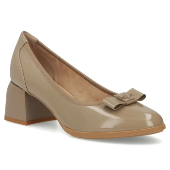 Leather shoes Filippo DP7830/26 BE beige