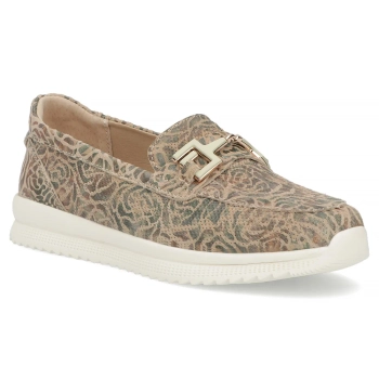 Leather loafers Filippo DP7656/26 BE MLT beige