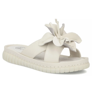 Leather flip-flops Filippo DK7762/26 BE beige
