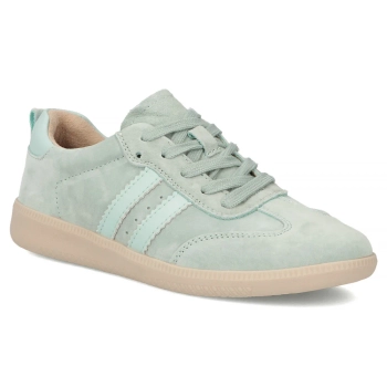 Leather sneakers Filippo DP7508/26 LT GE light green