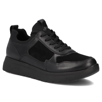 Leather sneakers Remonte D2V00-00 black