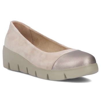 Leather shoes Filippo DP6758/25 BE beige