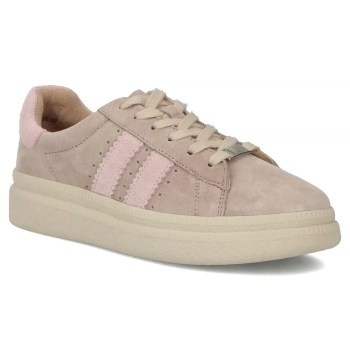 Leather sneakers Filippo DP7499/26 BE beige