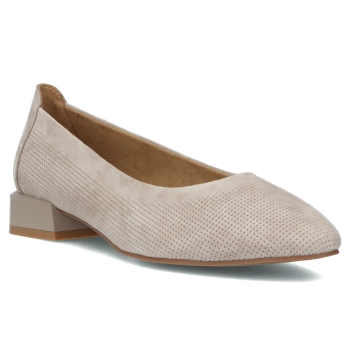 Leather shoes Filippo DP6789/25 BE beige