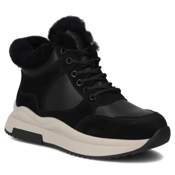 Leather ankle boots Filippo DBT7240/25 BKblack