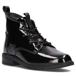 Leather ankle boots Filippo DBT3211/21 BK black