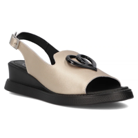 Leather sandals Filippo DS6069/25 GO gold