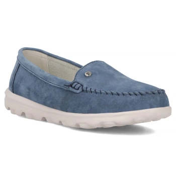 Leather loafers Filippo DP6751/25 BL blue