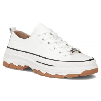 Leather sneakers Filippo DP7501/26 WH white