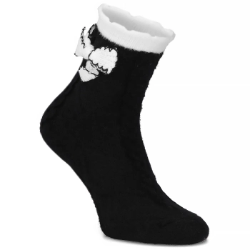 Women's Socks LM18-533 black bow