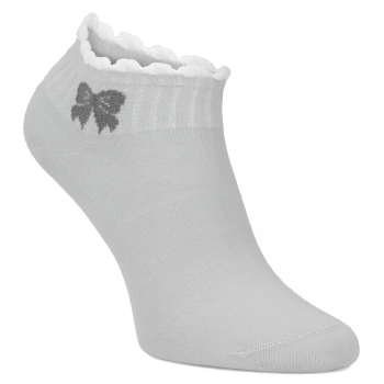 Women's Socks 2508-7 grey bow