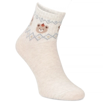Women's Socks LM18-412 beige