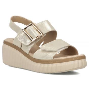 Leather sandals Filippo DS7040/25 GO gold