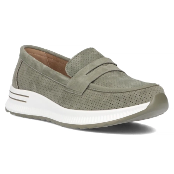 Leather shoes Filippo DP6750/25 GE green