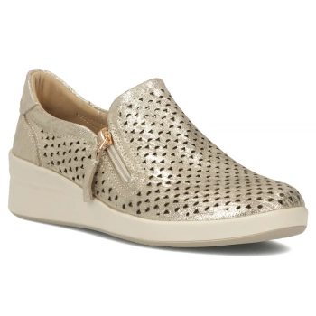 Leather shoes Filippo DP6210/25 GO gold