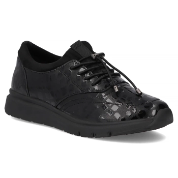 Leather shoes Filippo DP7117/25 BK black