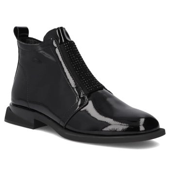 Leather ankle boots Filippo DBT7141/25 BK black