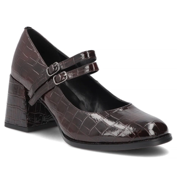 Leather shoes Filippo DP8161/26 BR brown