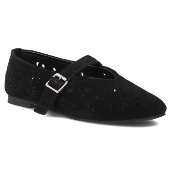 Leather ballerinas Filippo DP7875/26 BK black