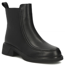 Leather ankle boots Filippo DBT8119/26 BK black