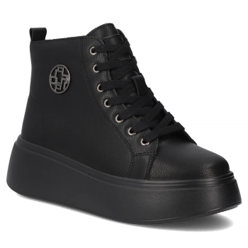 Leather ankle boots Filippo DBT6338/25 BK black