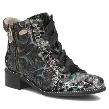 Leather ankle boots Laura Vita emcmao 02 multicolor