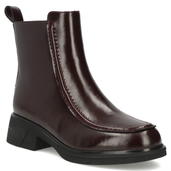 Leather ankle boots Filippo DBT8119/26 BG burgundy