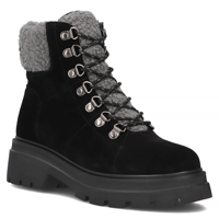 Leather ankle boots Filippo DBT6381/24 BK black