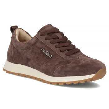 Leather sneakers Filippo DP7557/26 D BR brown