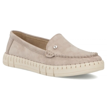 Leather loafers Filippo DP7527/26 BE beige