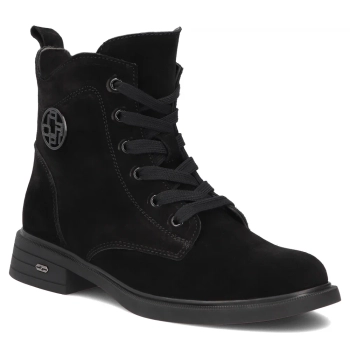 Leather ankle boots Filippo DBT7997/26 BK black