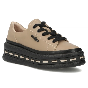 Leather sneakers Filippo DP7119/26 TP taupe