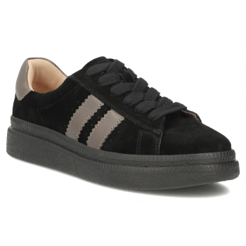Leather sneakers Filippo DP7981/26 BK black