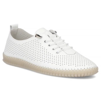 Leather shoes Filippo DP6140/26 WH white