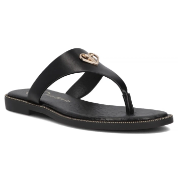 Slippers Filippo DK6976/25 BK black