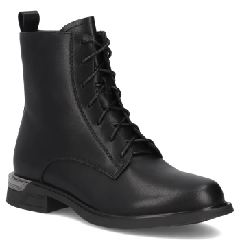 Leather ankle boots Filippo DBT7193/25 BK black