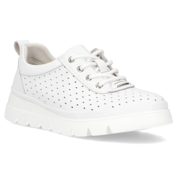 Leather shoes Filippo DP6995/25 WH white