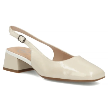 Leather pumps Filippo DP7815/26 BE beige