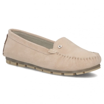 Leather loafers Filippo DP2037/26 BE beige
