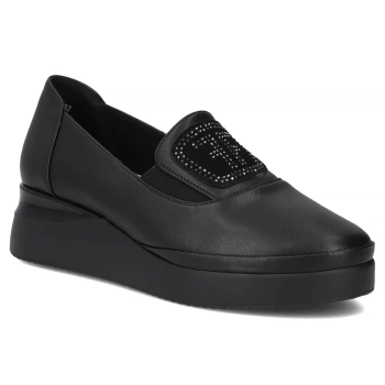 Leather shoes Filippo DP7396/25 BK black