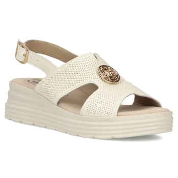 Leather sandals Filippo DS6712/25 BE beige
