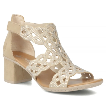 Sandals Rieker 64773-61 beige