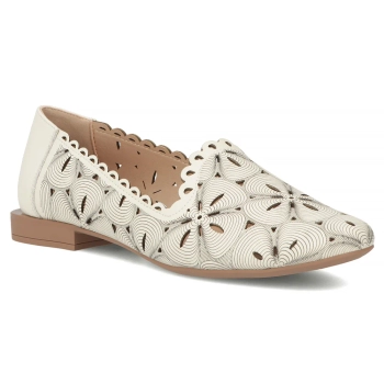 Leather shoes Filippo DP7709/26 BE beige