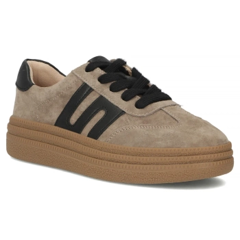 Leather sneakers Filippo DP7114/26 TP Taupe