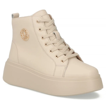 Leather ankle boots Filippo DBT6338/25 BE beige