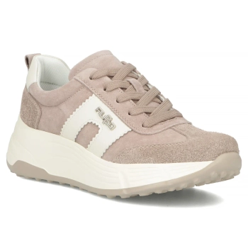 Leather sneakers Filippo DP7546/26 BE beige