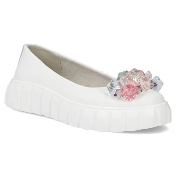 Leather shoes Filippo DP4682/26 WH white