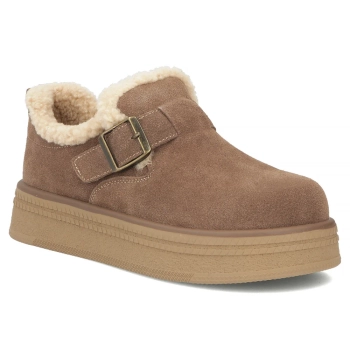 Leather shoes Filippo DP7946/26 BR brown
